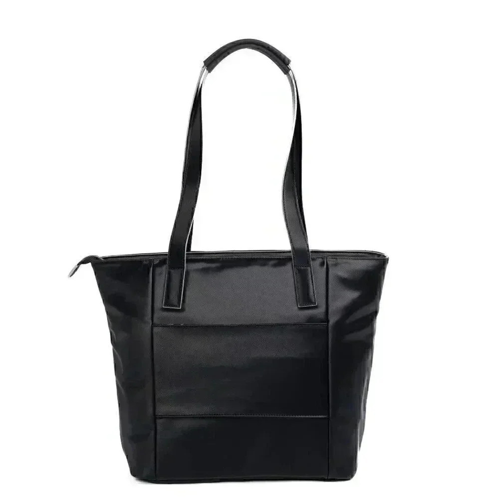 LUG Paddock Satin Luxe VL (Vegan Leather) Tote / Shoulder Bag - Black - Picture 4 of 16